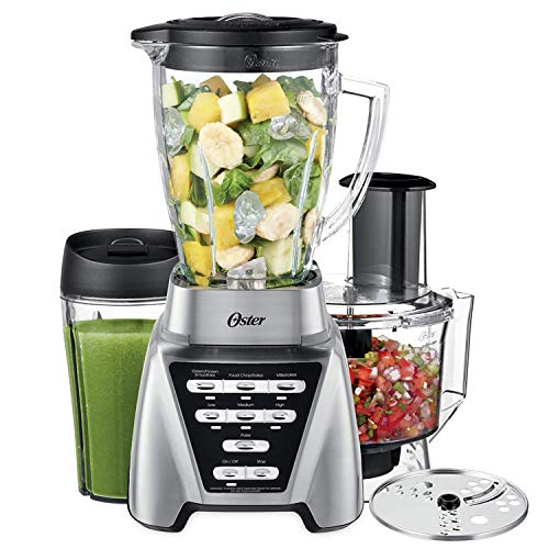 Metallic Grey Blender with Jar and Food Processor attachment N420878