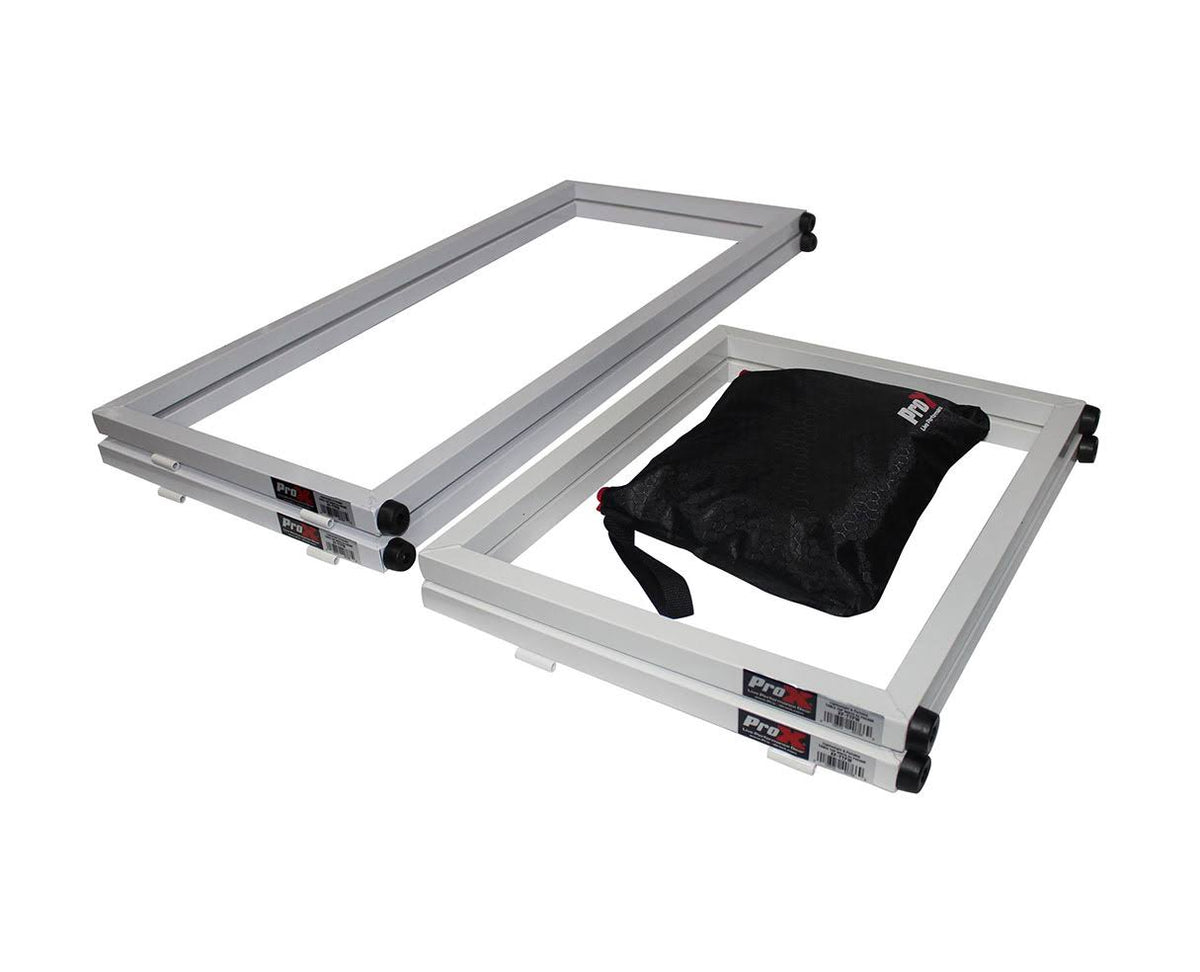 6ft Table Top DJ Facade White Trim Black White Scrim B754542