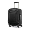 Black Carry-On 21-Inch Expandable Softside Luggage with Spinner Wheels T22898