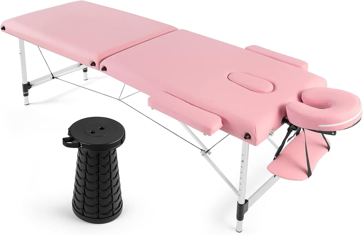 Black Adjustable Massage Table with Carrying Bag C59159