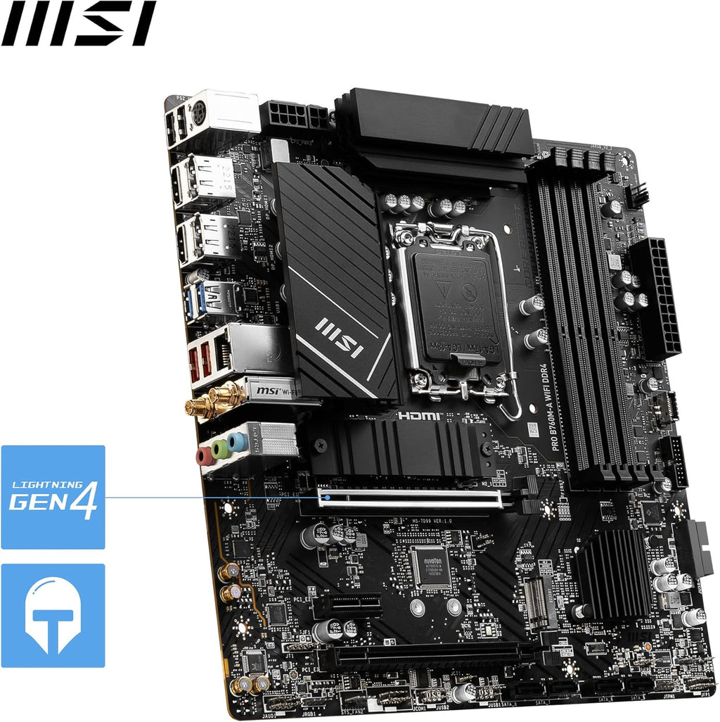 B760M-A WIFI DDR4 mATX Motherboard S26589