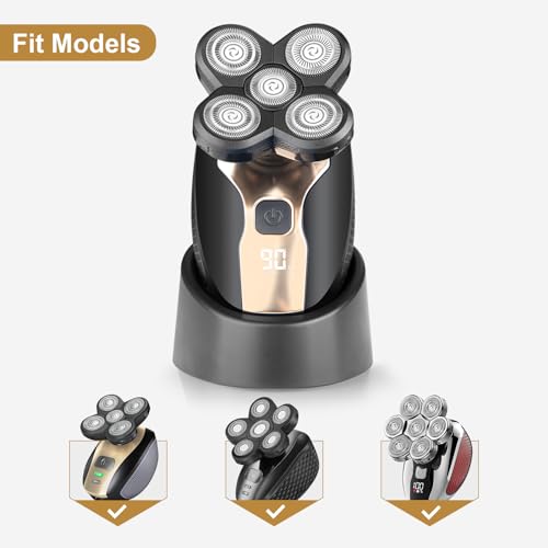5-in-1 Electric Head Shaver for Bald Men, Waterproof Cordless Razor R481