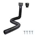 Black 7ft Flexible Downspout Extension, 1-Pack Y96231