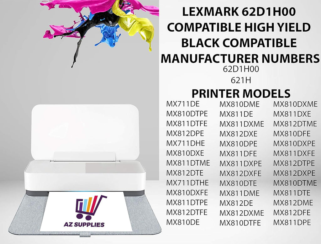 Compatible High Yield Black Toner Cartridge 5 Packs S4280