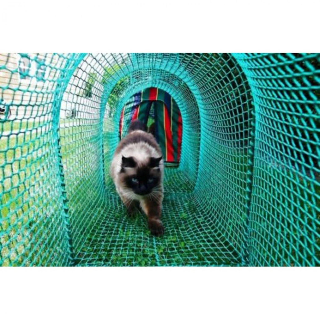 Green Outdoor Cat Enclosure I4095