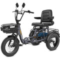1200W 48V 20AH 18''×4'' Fat Tire Folding Electric Tricycle E81460