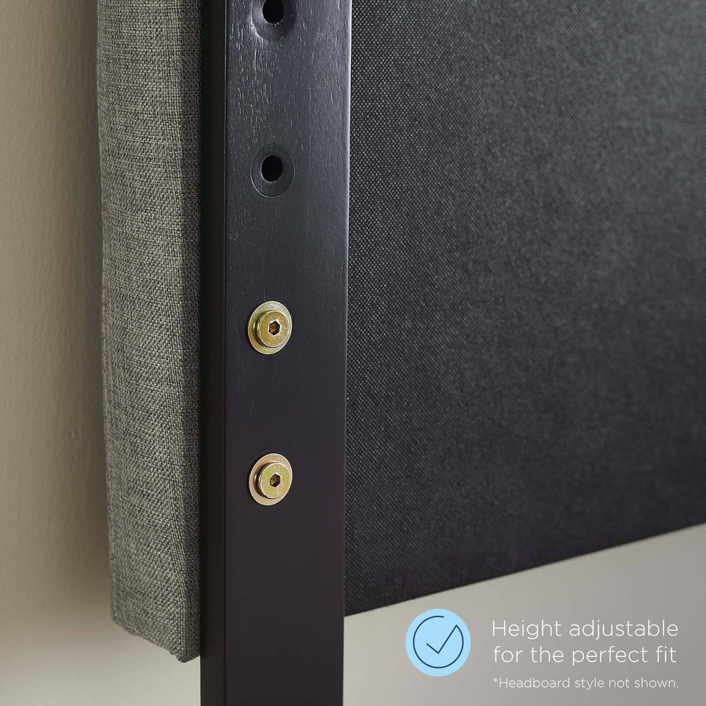 Gray Cane King Headboard R65853