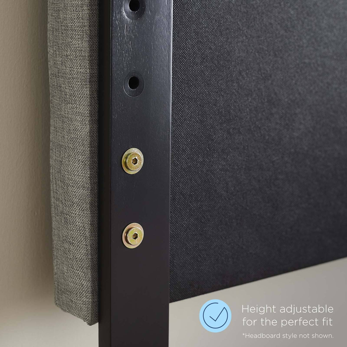 Gray Cane King Headboard R65853