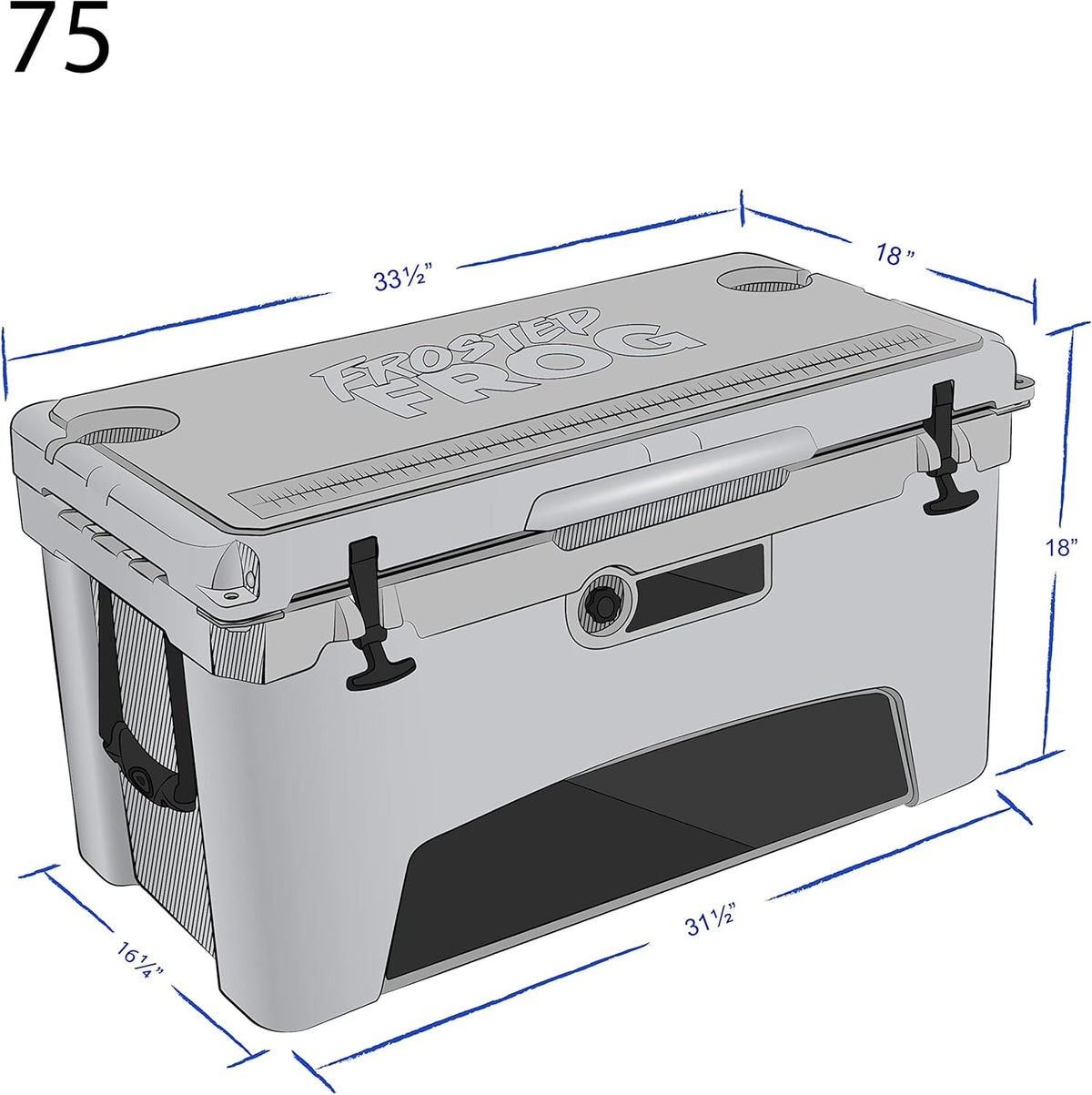 75 Quart Insulated Cooler L631191
