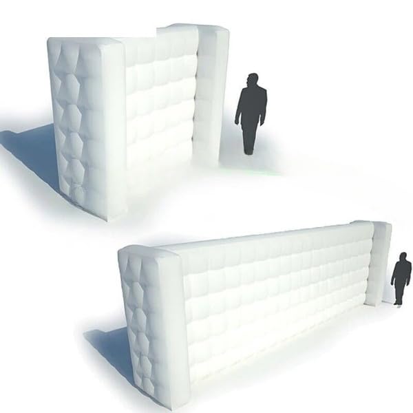 White 13 FT Inflatable Wall Partition Room Divider R734621