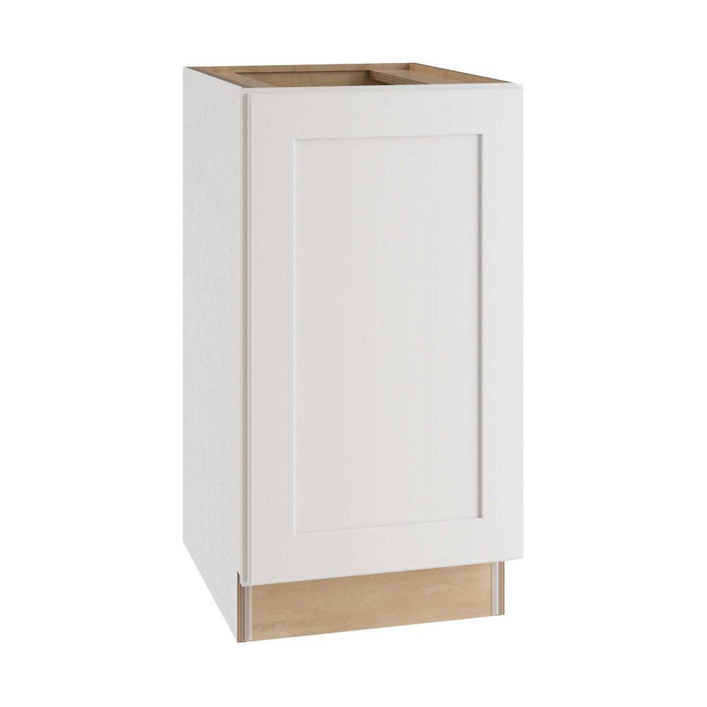 15x34.5x24 in. Plywood Shaker Single Wastebasket Base Kitchen Cabinet C5620