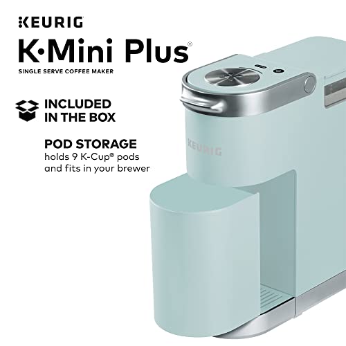 Single Serve K-Cup Pod Coffee Brewer, 6 to 12 oz. Brew Size, Misty Green J5152