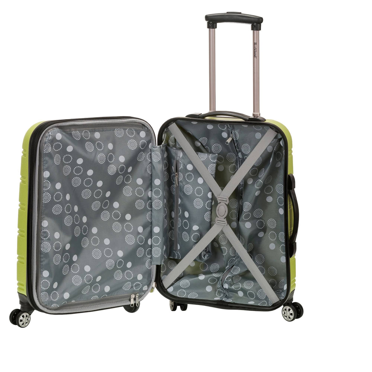 Lime 20-in. Expandable ABS Carry on A59715