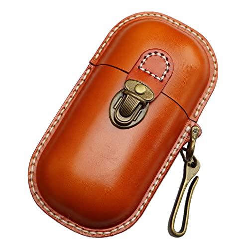 Hard Shell Leather Eyeglass Case F6345