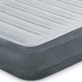 Queen Grey Airbed with Electric Pump B87361