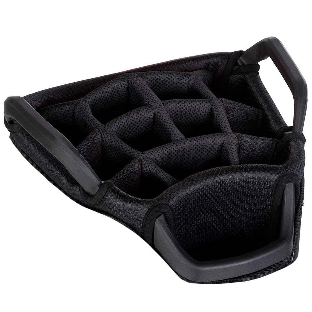 Black/Black/Red Lightweight Golf Bag A614805