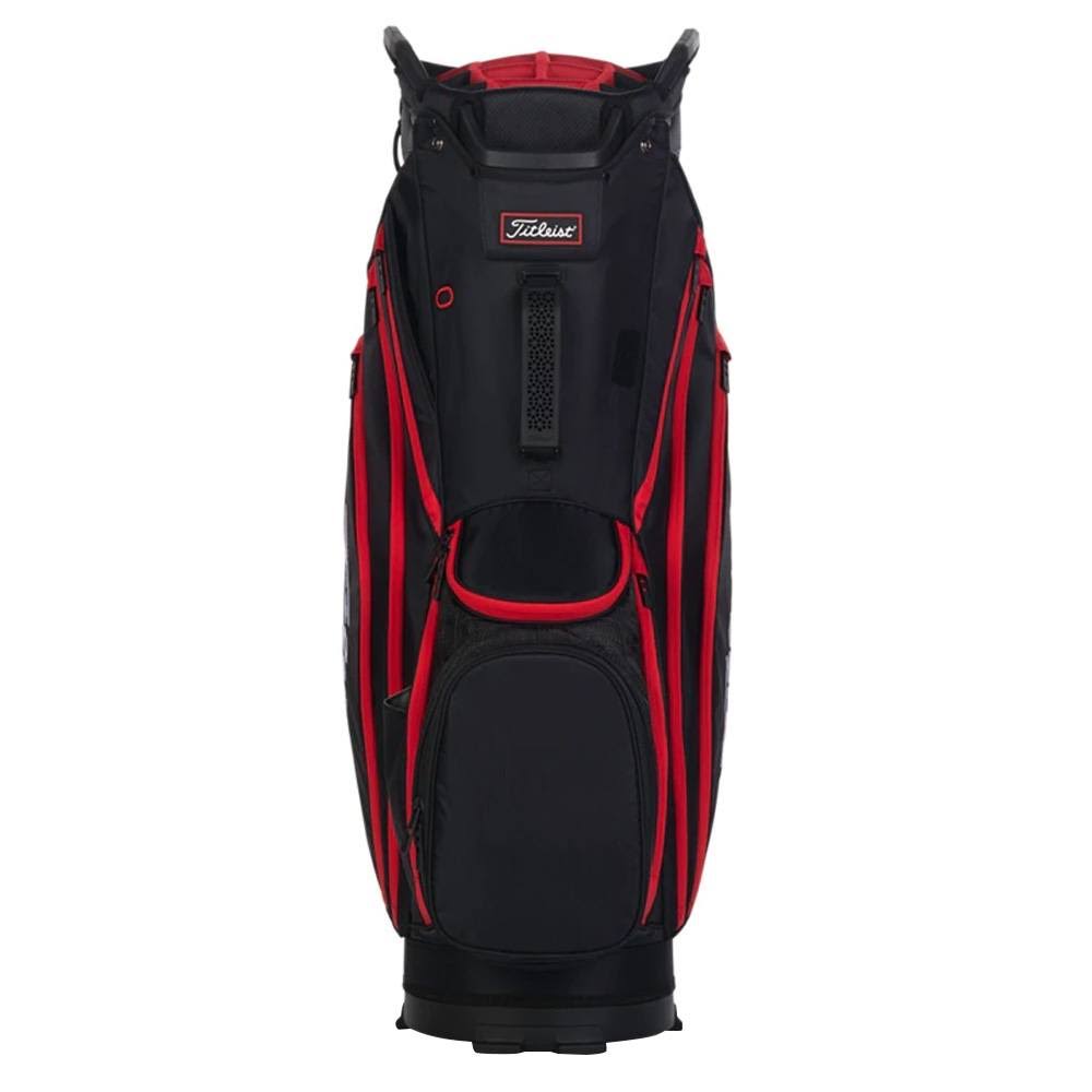 Black/Black/Red Lightweight Golf Bag A614805