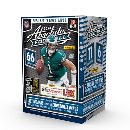 2024 Panini Absolute Football NFL Trading Cards Blaster Box Q364077