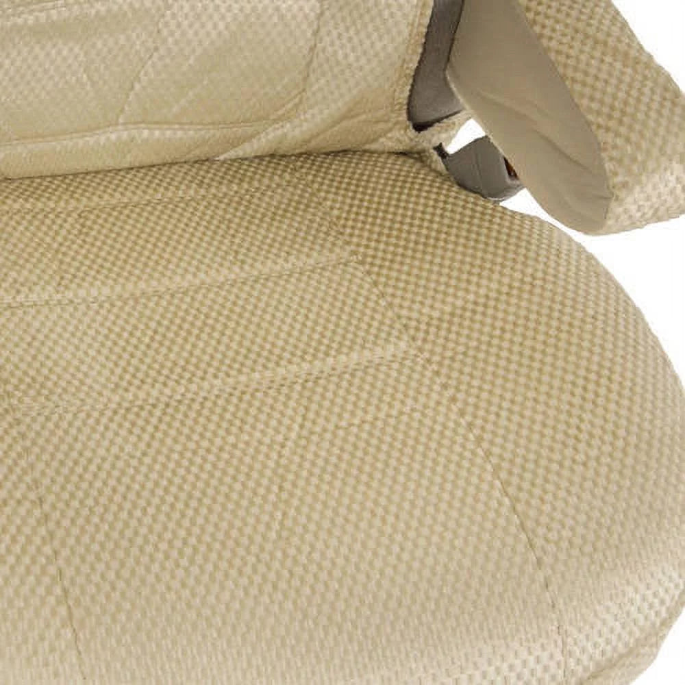 Pickup Truck Seat Covers with Arm Rest and Built In Seat Belt J63911