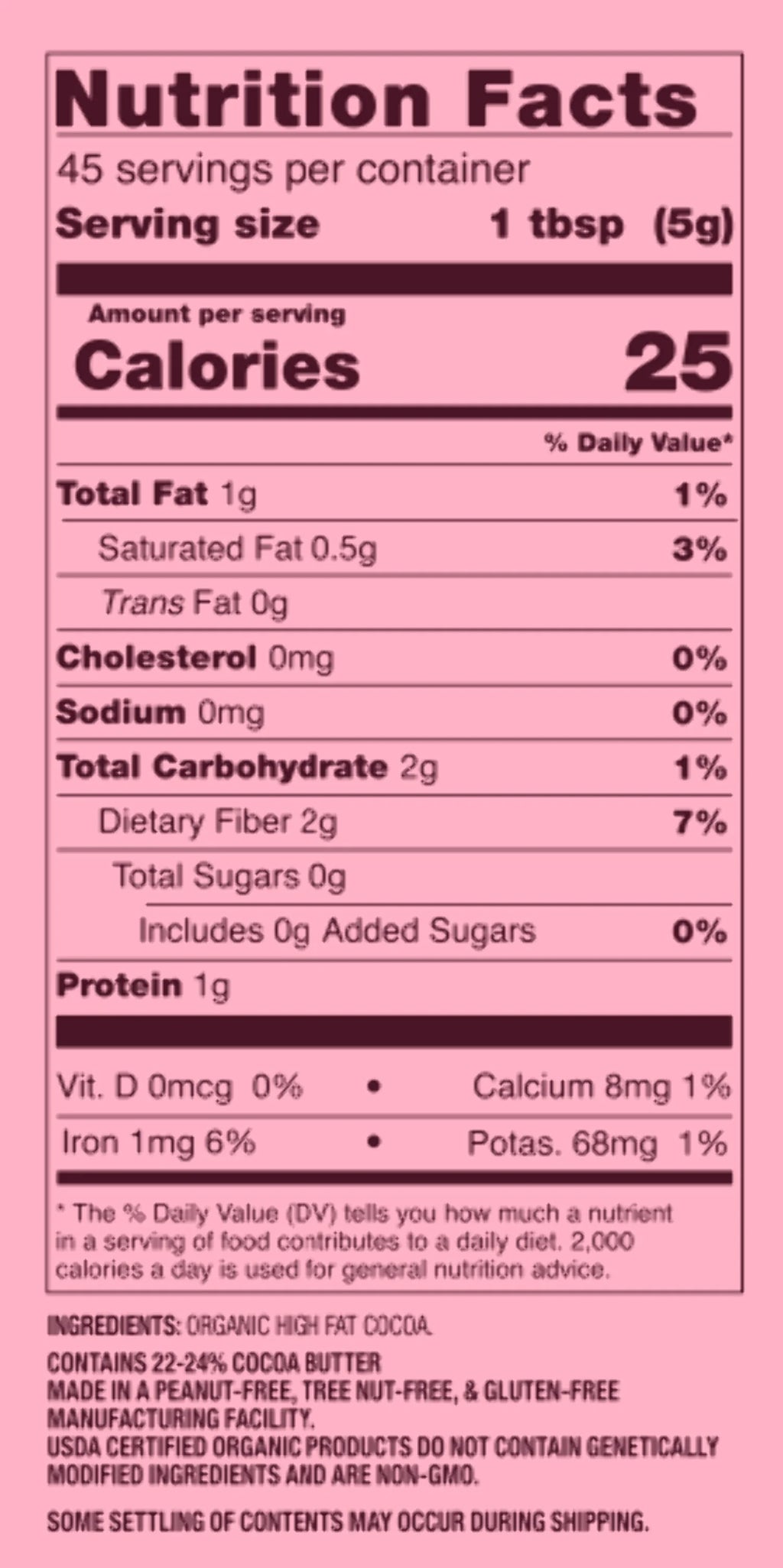 8 Oz Sweet Ground Cocoa Drinking Chocolate T652