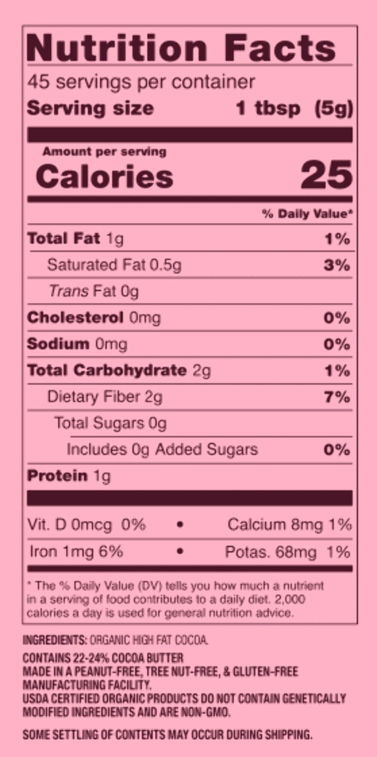 8 Oz Sweet Ground Cocoa Drinking Chocolate T652