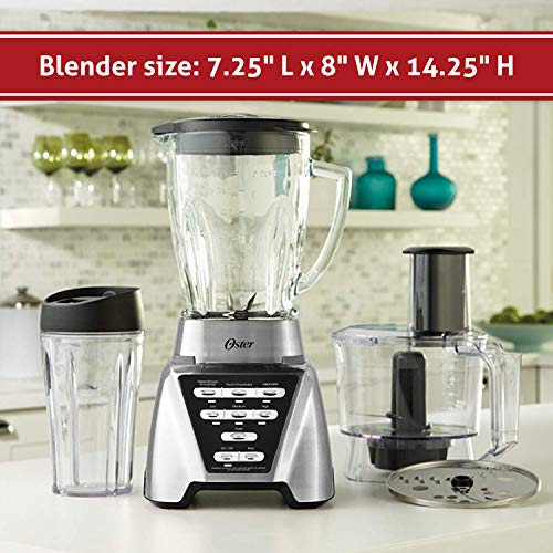 Metallic Grey Blender with Jar and Food Processor attachment N420878