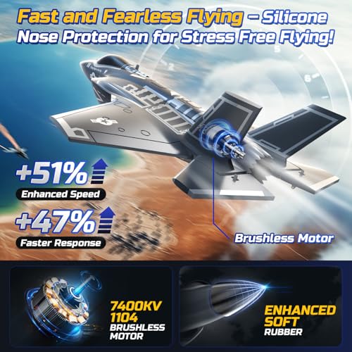 4 Channel Brushless RC Plane EDF Fighter Jet L2589