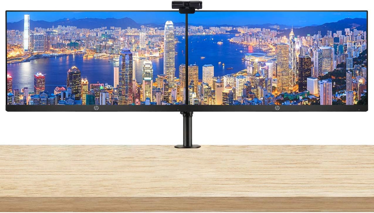 23.8 Inch FHD IPS LED Monitor 2-Pack with Webcam and Dual Monitor Stand S28619
