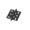 Solid Brass Inset Butt Cabinet Hinges Matte Black F77274
