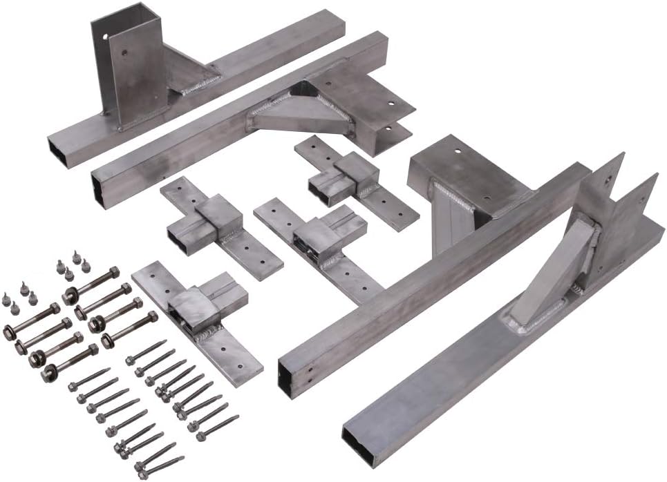 Adjustable Aluminum Roof Ladder Rack Bracket Kit O7356