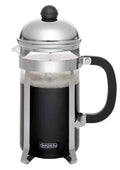 33.8-Ounce Stainless Steel French Press with Glass Carafe W138438