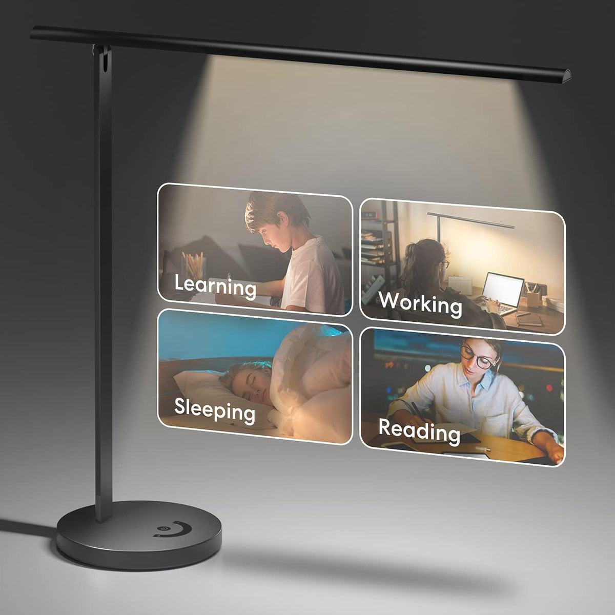 Smart LED Desk Lamp with Tunable White and Remote Control U654