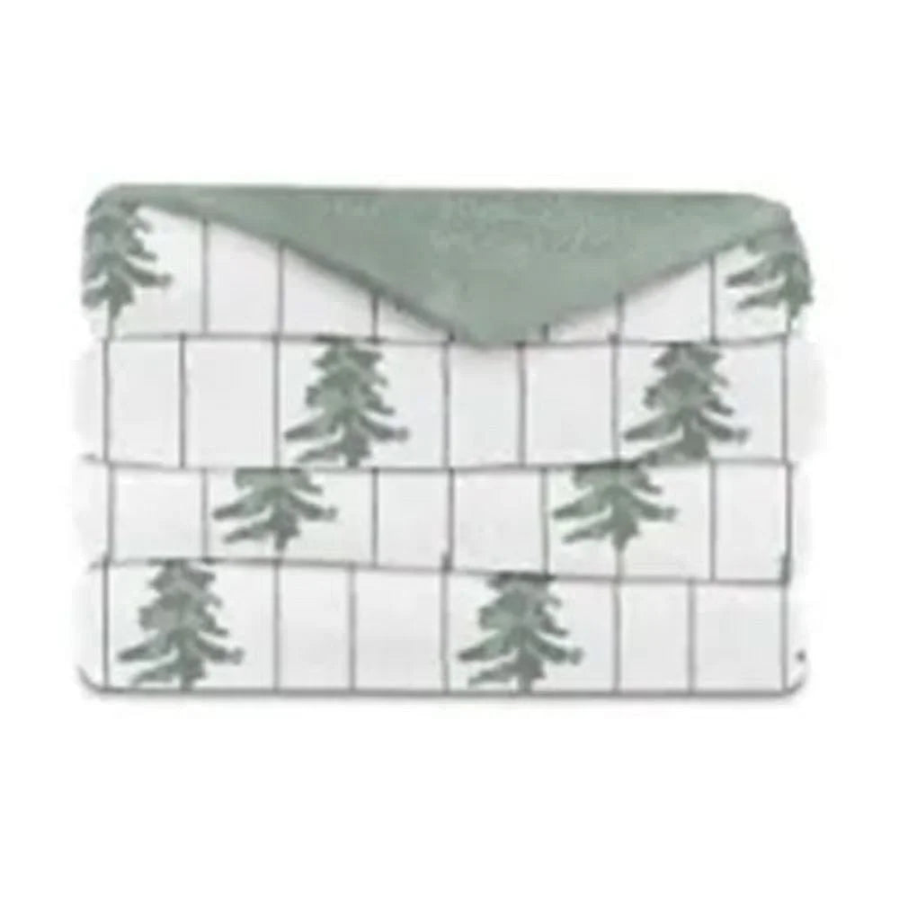 Microplush Electric Heated Throw Blanket W314