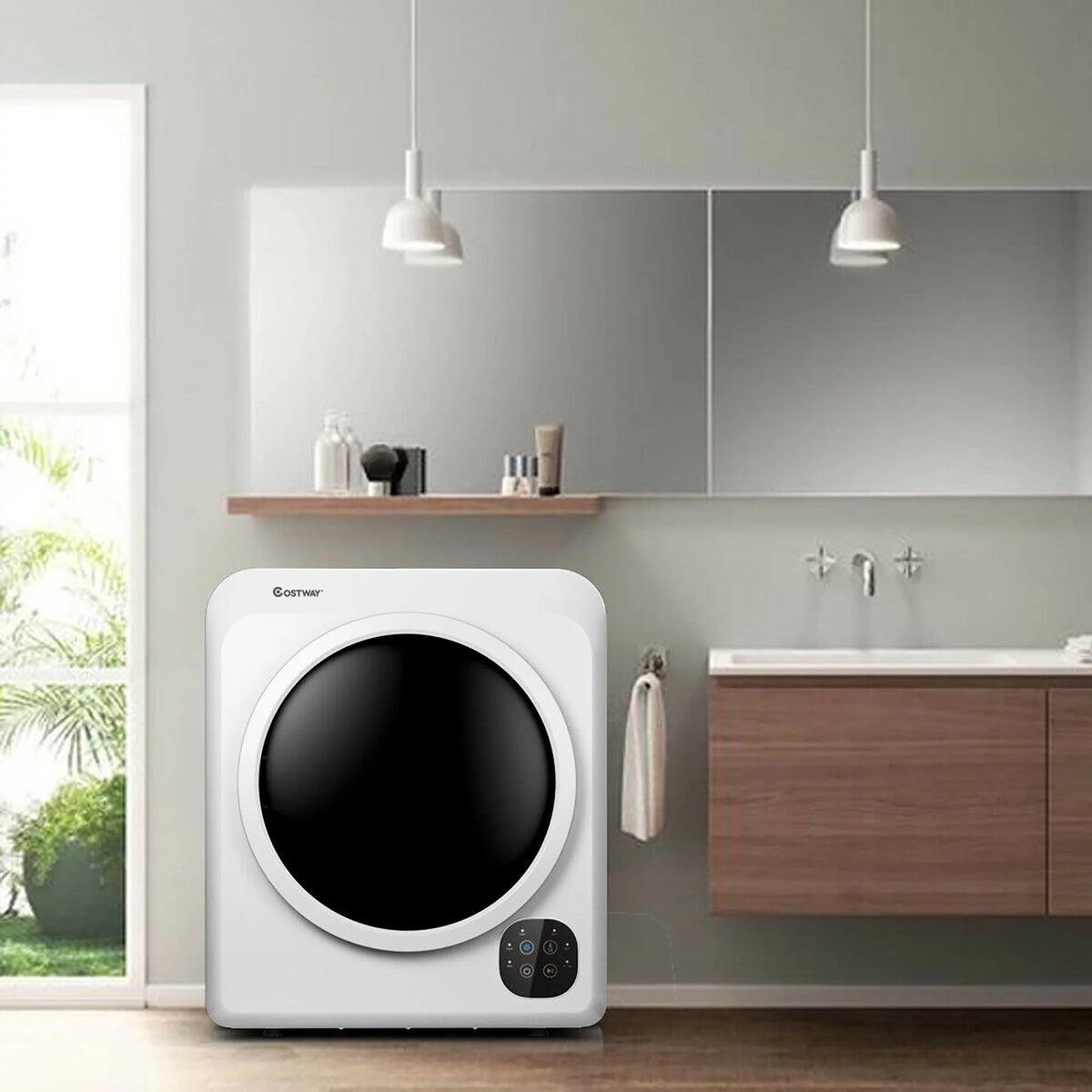 1700W Portable Electric Tumble Clothes Dryer 13.2 lbs G658