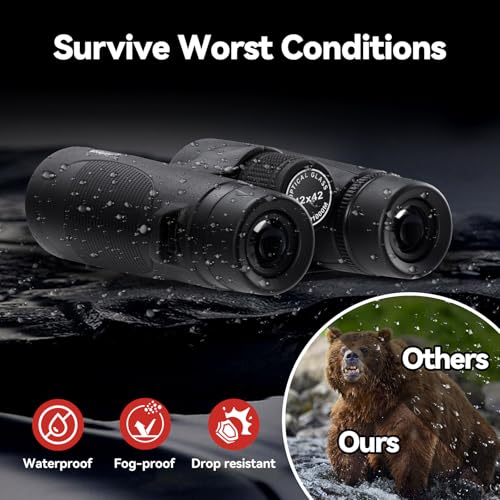 12x42 HD Waterproof Binoculars L804375