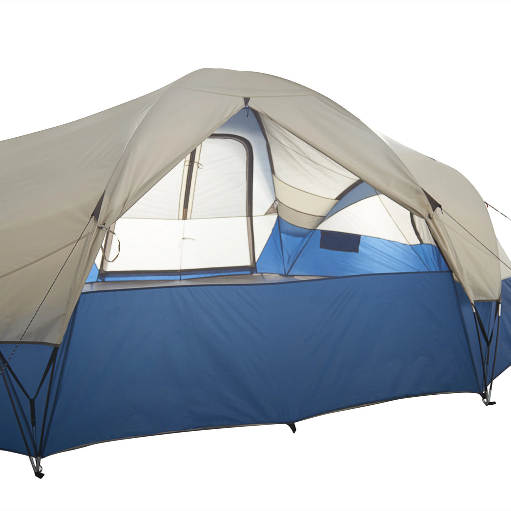 Blue 10-Person Cabin Tent D25789