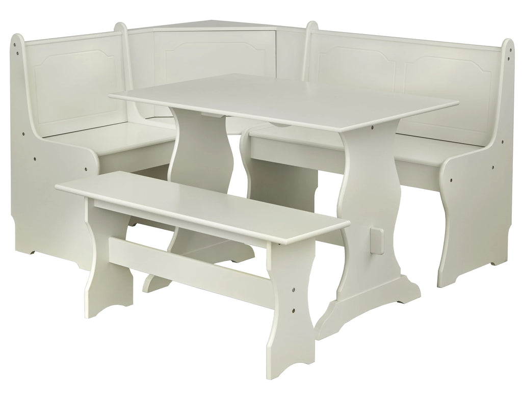 Espresso Corner Dining Nook with Storage B315