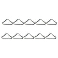 20pcs Trampoline Jumping Bed Bungee Mesh Cloth Buckle Triangle Ring Parts L864