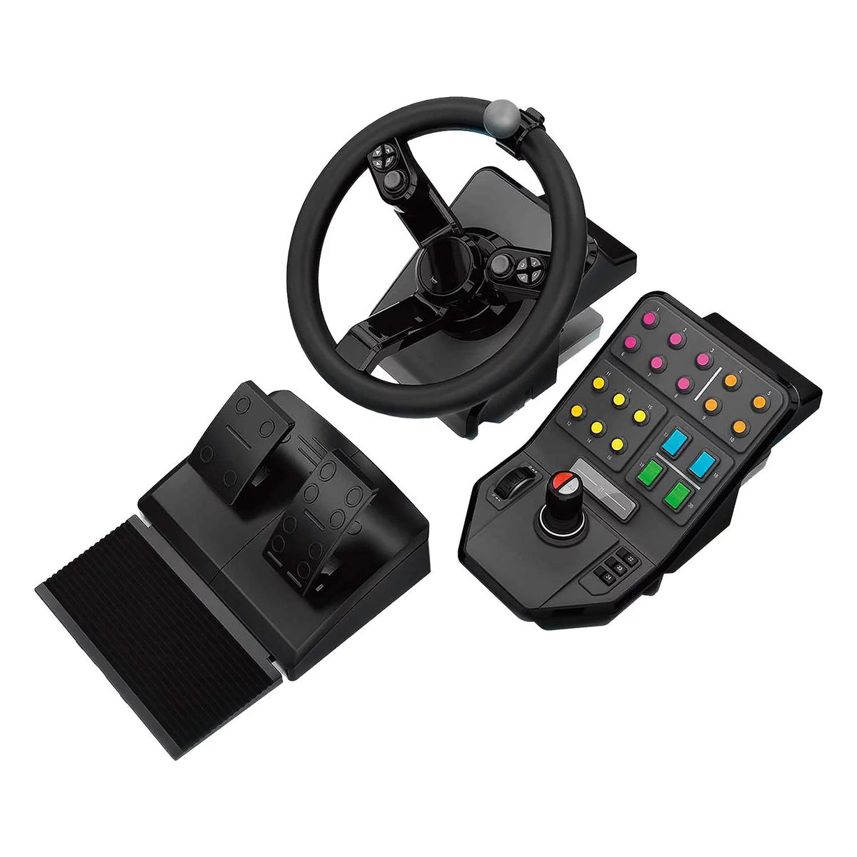 Simulation Wheel, Pedals and Side Panel Control Deck R811063