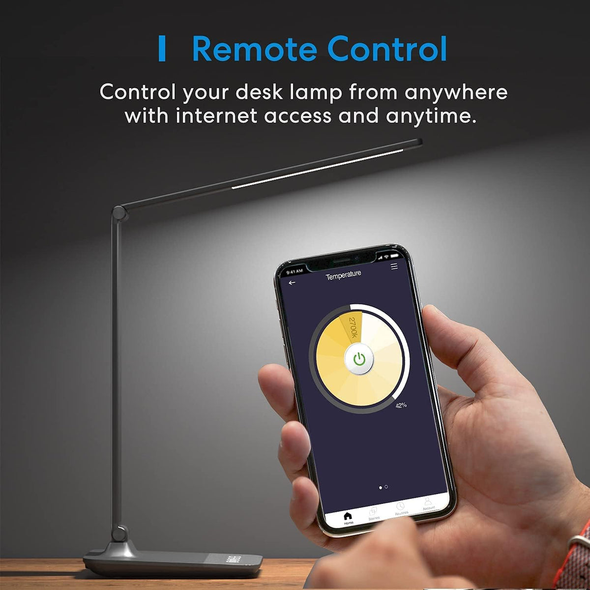 Smart LED Desk Lamp with Tunable White J743