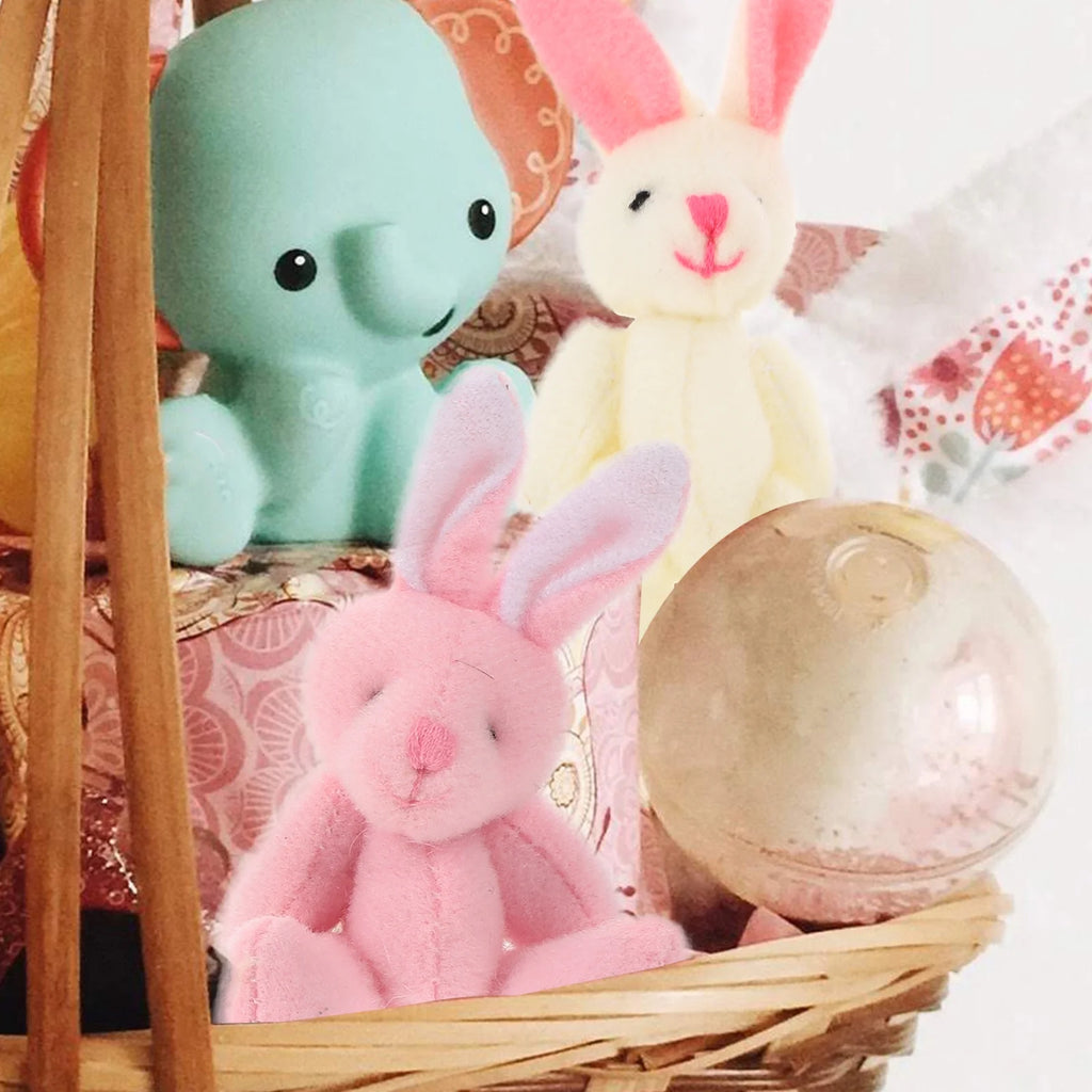 60 Pcs Mini Plush Bunny Stuffed Animal Toys I585