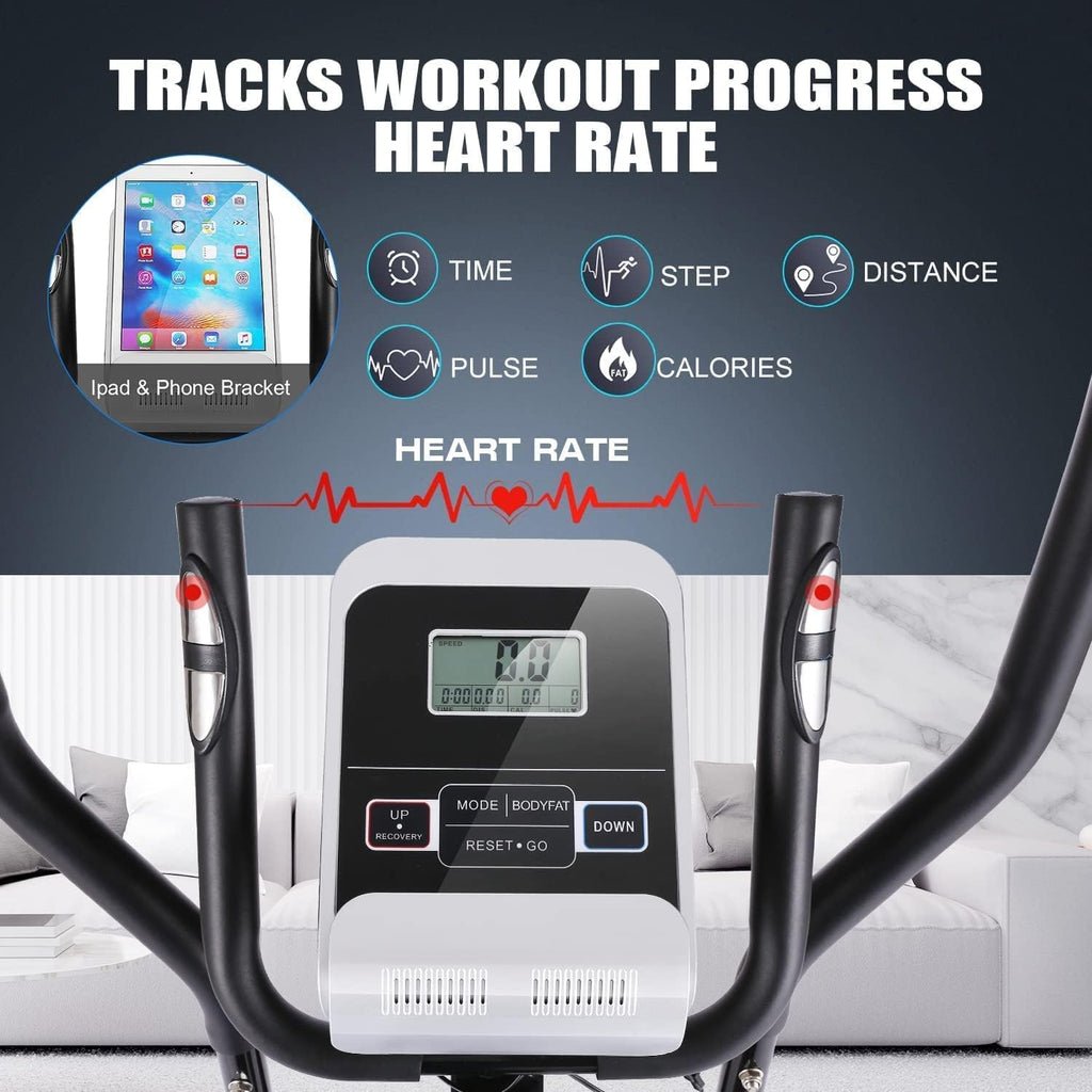 Elliptical Machine with Magnetic Resistance and 390 lbs Weight Capacity A523776
