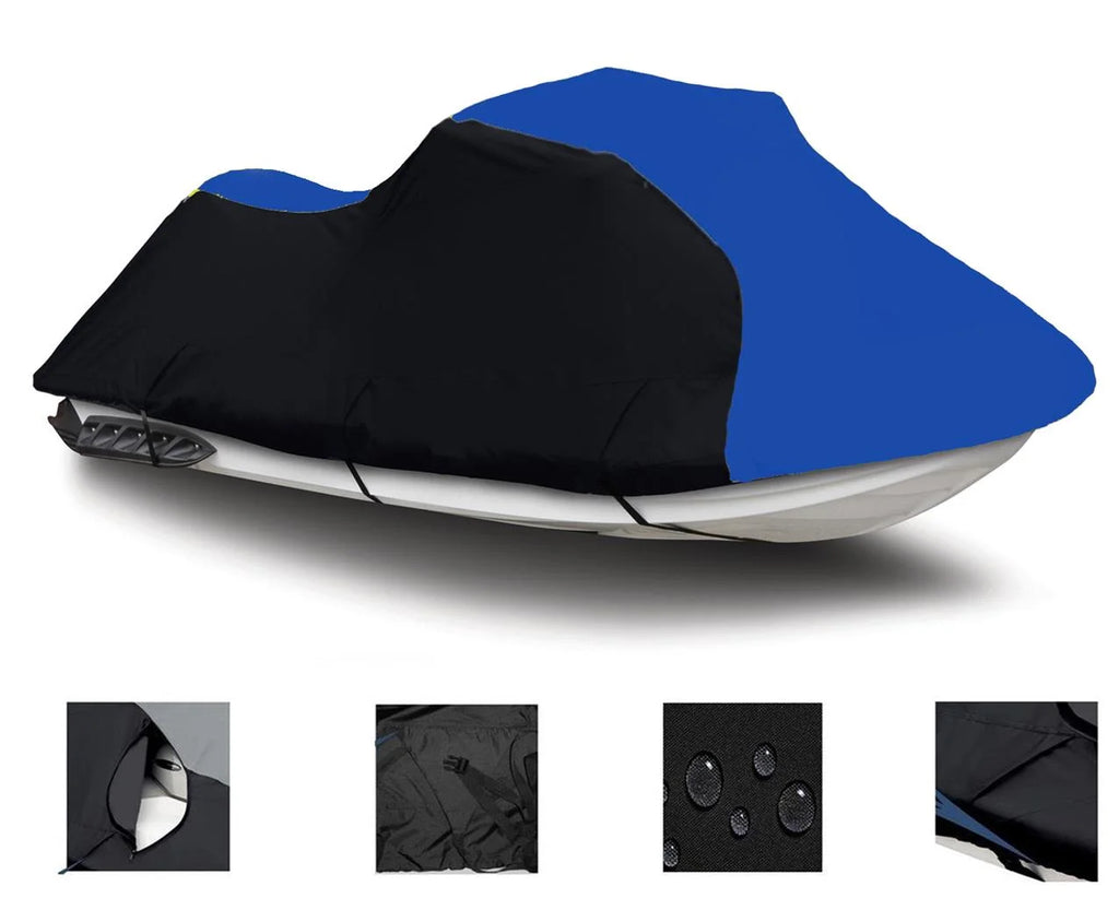 Heavy-Duty 600 Denier PWC Trailerable Cover 3 Seater 126" U6554