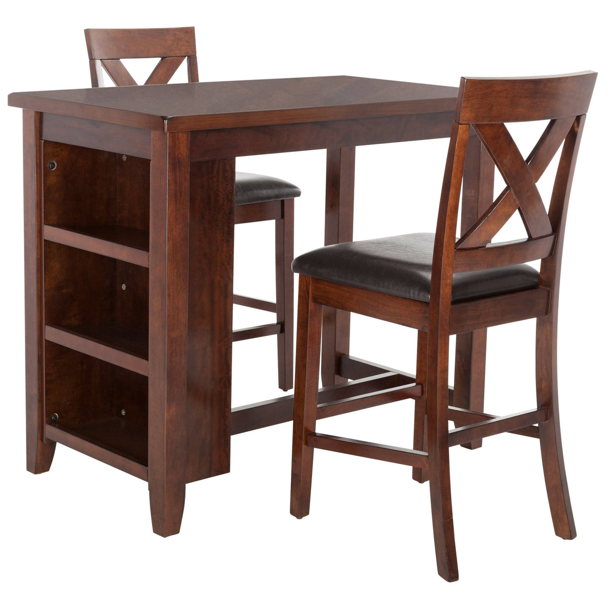 White Washed 3 Piece Pub Set M70477