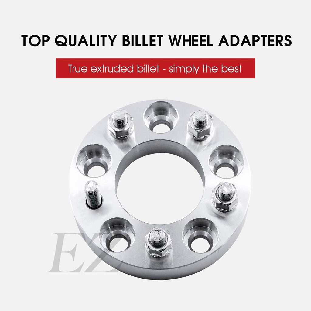2 Billet Wheel Adapters 5x4.5 to 5x5.5 Thickness 1 Inch T196997