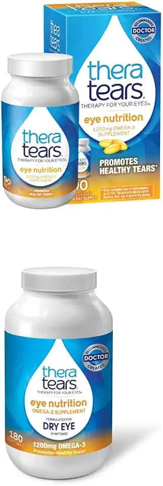 1200mg Omega 3 Flaxseed Fish Oil Supplement, 90 Count D17691