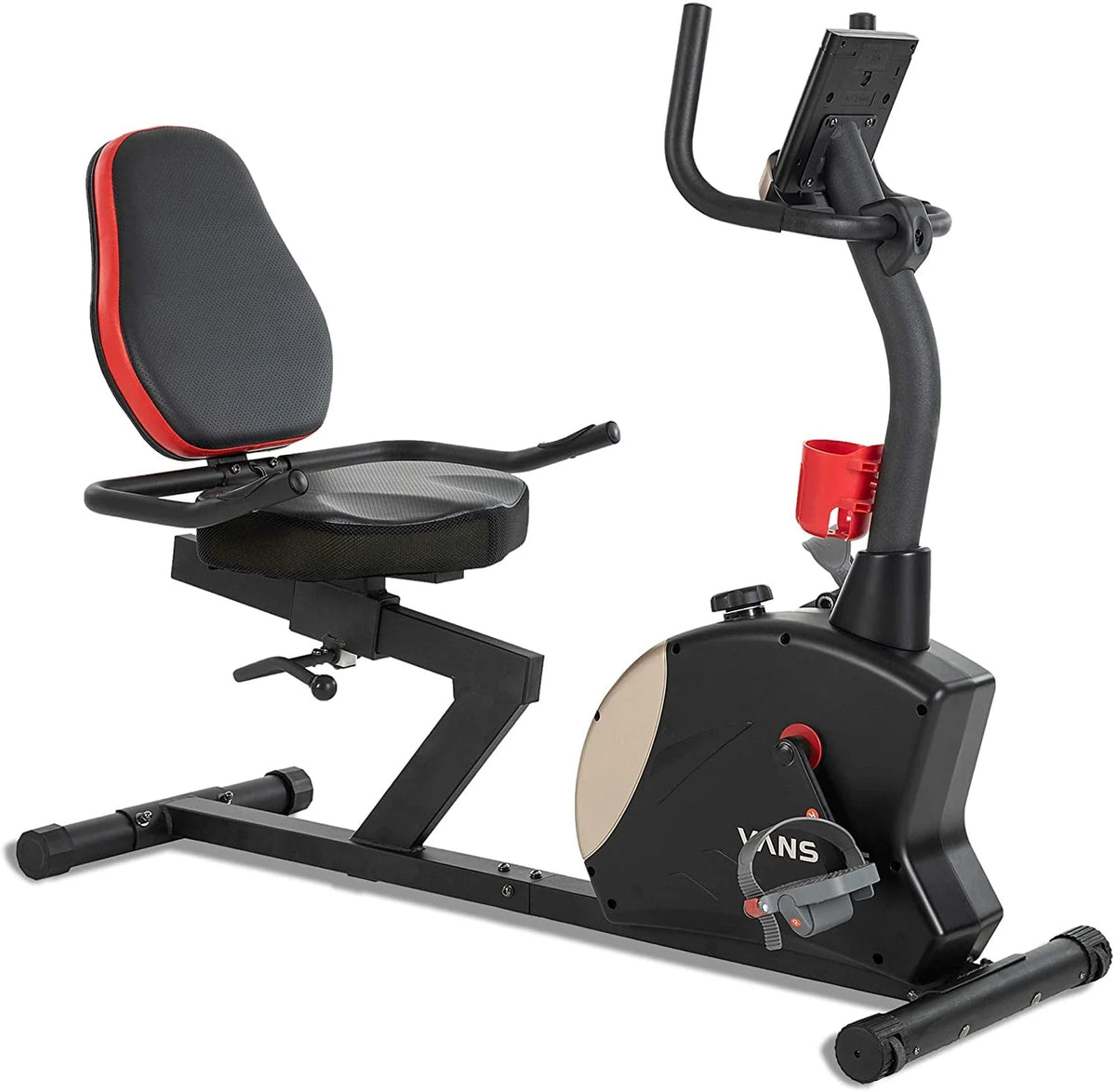Recumbent Exercise Bike 400 lbs. Weight Capacity Magnetic Resistance D922693