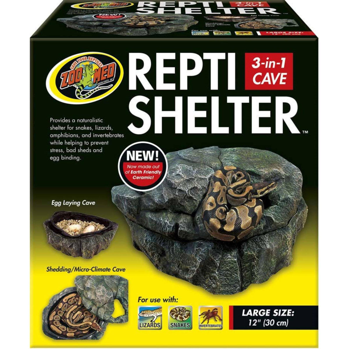 Large 3 in 1 Repti Shelter Cave R80447