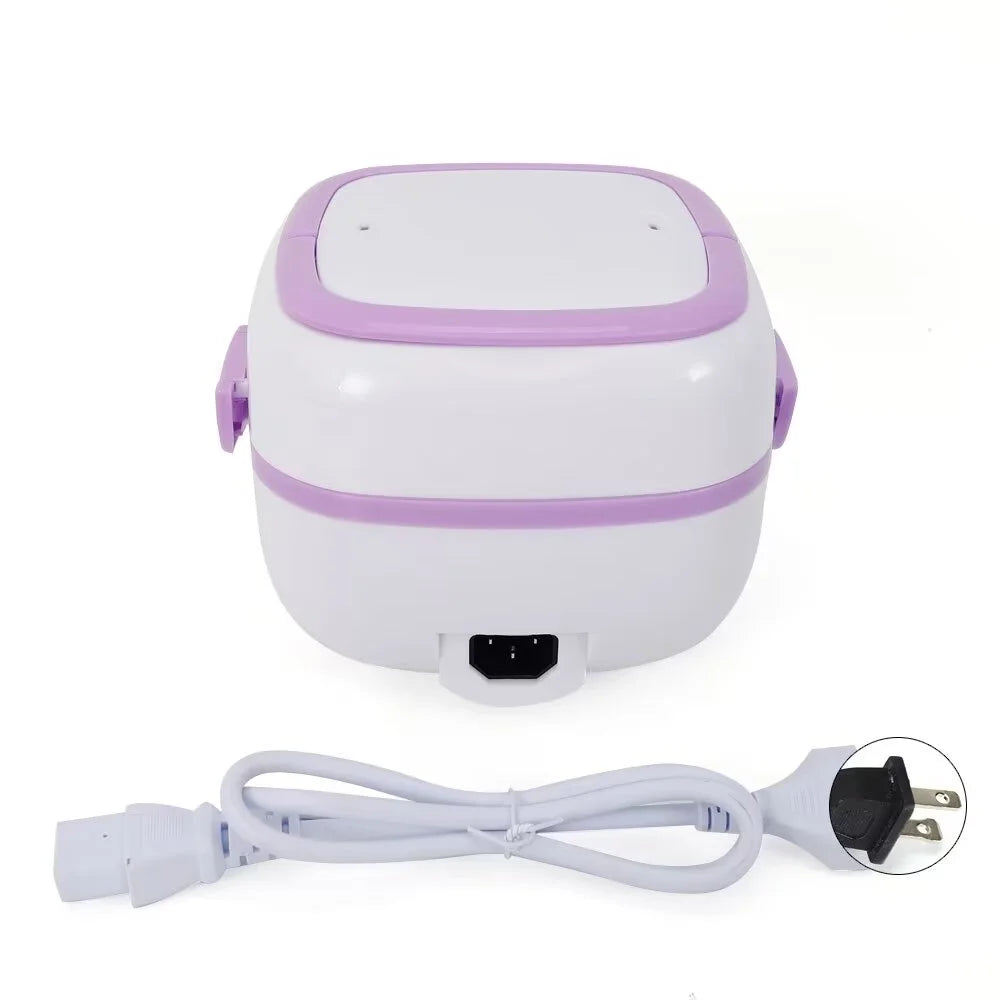 Portable Electric Lunch Box Food Heater 1L Stainless Steel X6731