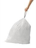 White 80 L Trash Can Liner N61304